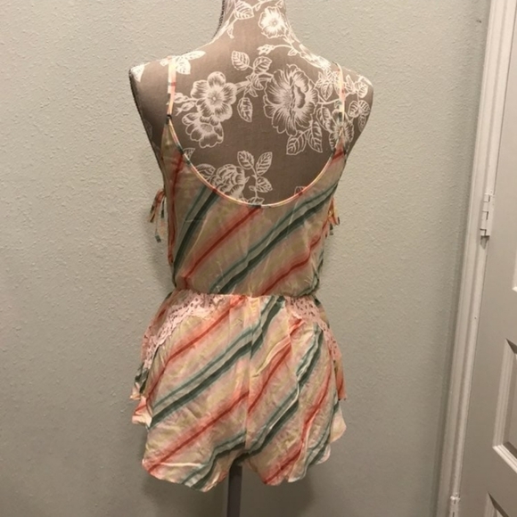 Victoria's Secret Stripe Romper XS - Picture 3 of 8